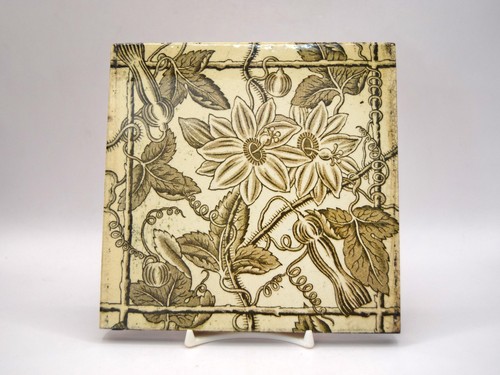 Antique victorian tile - victorian,