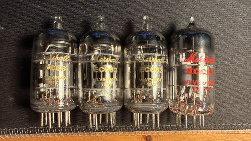 Marshall ecc83 valve tubes - marshall,