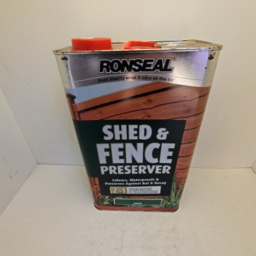 Ronseal shed fence preserver - &,