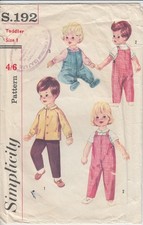 VINTAGE SIMPLICITY PATTERN