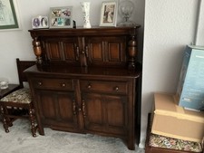 old colonial buffet dresser
