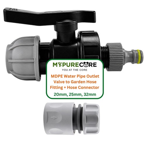 Mdpe water pipe - mdpe, outlet