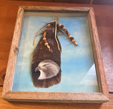 Hand-Painted Turkey Feather