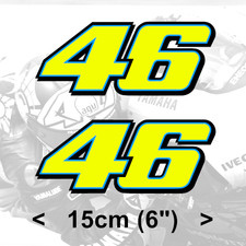 Rossi stickers fluorescent - rossi,