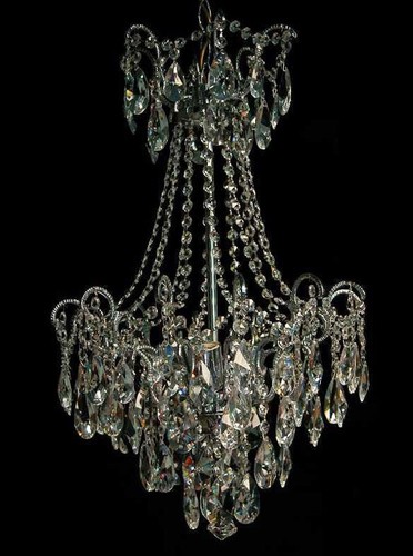 Art nouveau chandelier - chandelier, 18