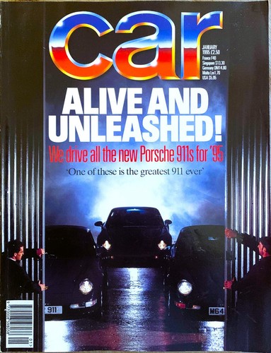 Car magazine jan 1995 - car, bmw