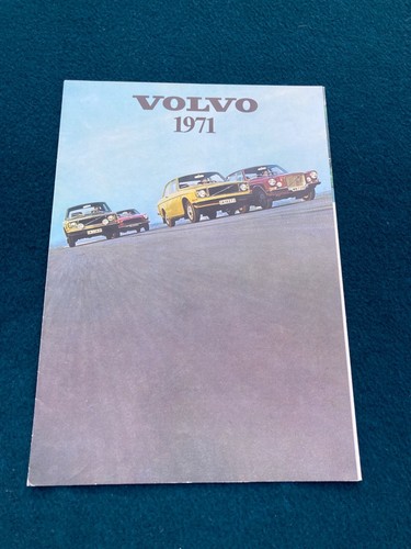 Volvo range brochure 1971 - volvo, uk