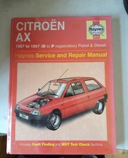 Citroen AX 1.0 1.1 1.4 Petrol