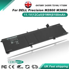 91WH 245RR Battery For Dell