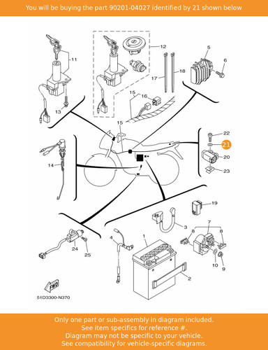 Yamaha washer plate - washer,,