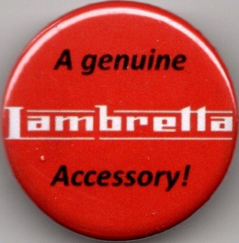 Genuine lambretta accessory - a,
