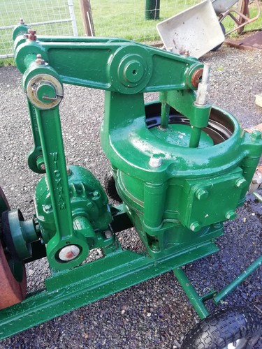 Lister engine with wickham - engine,