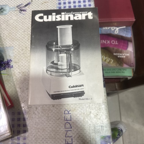 Cuisinart food processor - cuisinart, dlc-7