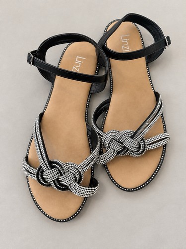 Linzi womens black diamante - linzi,