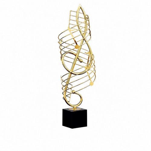 Musical note wire - wire, sculpture