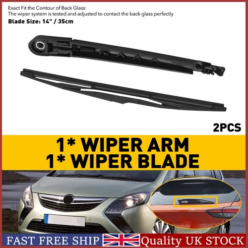 Rear windscreen wiper arm - windscreen, and