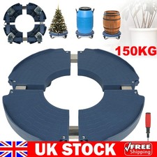 Plant Pot Trolley Mover Stand on Wheels Garden Planter Caddy Heavy Duty 150KG