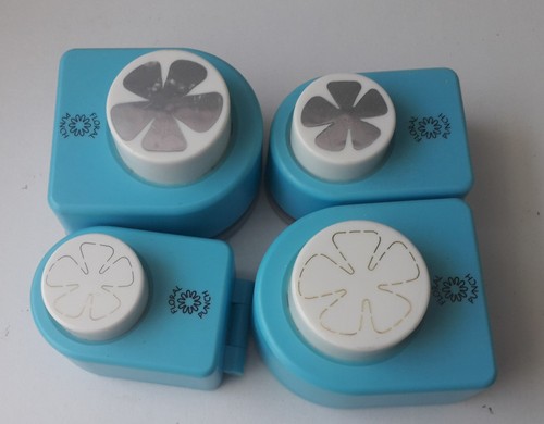 Two floral punches with