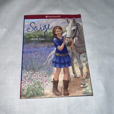 American Girl Saige Book By