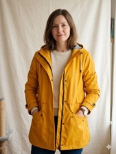 TU Woman Yellow Hooded