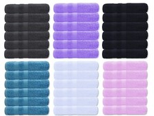 6X Hand Towels Soft Cotton