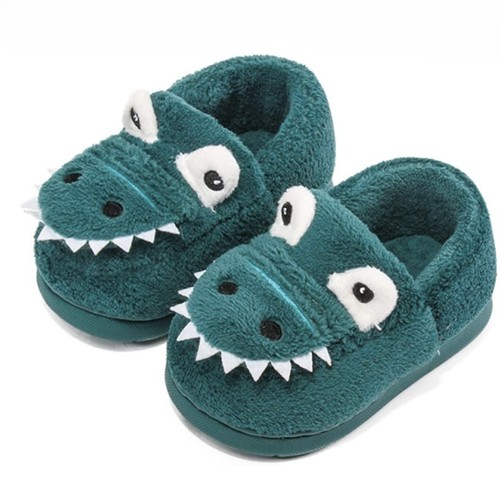 Winter warm dinosaur - warm, slippers