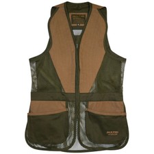 Jack Pyke Sporting Skeet Vest Clay Shooting Hunting Mens Waistcoat Mesh Green
