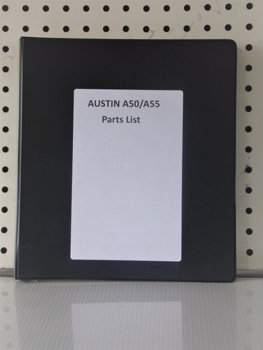 Austin a50 a55 factory - a50/a55,