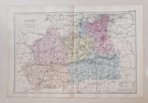 Bacon atlas county map - bacon, of