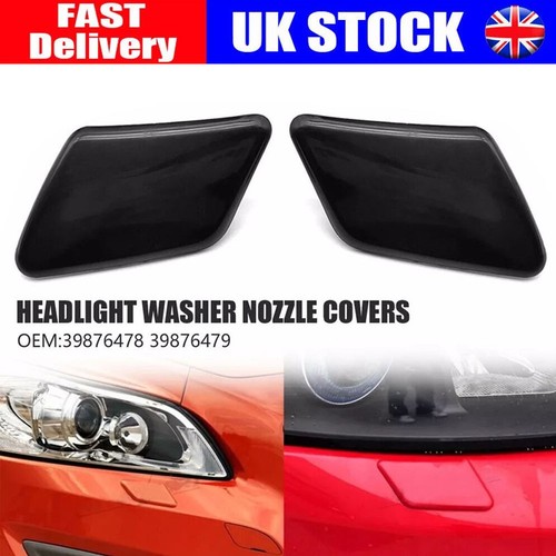 Black headlight washer - headlight, nozzle