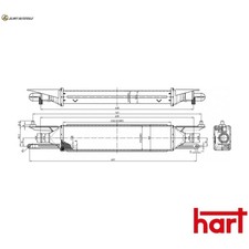 INTERCOOLER 612 502 FOR FIAT