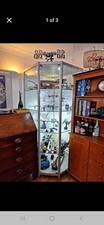 Large Glass Corner Display Cabinet