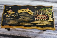 chinoiserie Hand painted coffee Table 1.12th Dolls House Furniture 