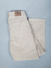 blue harbour moleskin trousers Mens 32x28 Beige Short Italian M&S Emmetex Pants