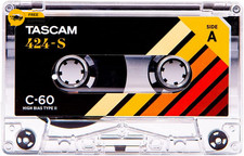 Tascam 424 S Studio Cassette High Bias Type Ii Cobalt Oxide