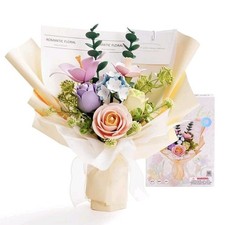 Flower Bouquet 3D Wooden