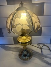 Vintage brass oil lamp style - brass,