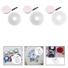 DIY Rosette Maker Kit Decorative Scrapbooking Ribbon Rosette Brooch Making