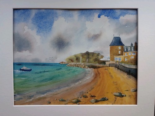 Original watercolour west - watercolour.,