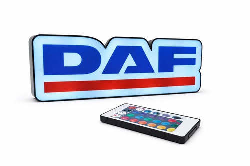 Rgb led truck cab sign - rgb, daf