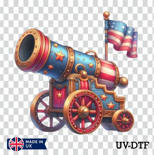 Cannon christmas dtf - uv,