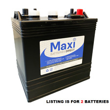 2 x MAXIPOWER T125 Battery -