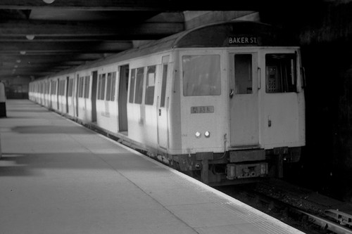 London underground 1960 - london, stock