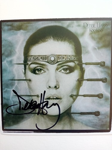 Debbie harry blondie - harry, signed