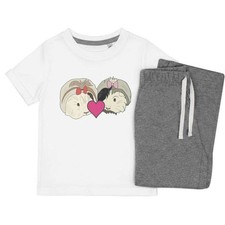 'Guinea Pig Pair in Love '