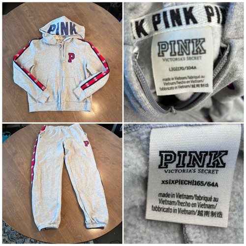 Pink love gray jogger - pink,