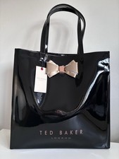 Ted baker black bow - baker, tote