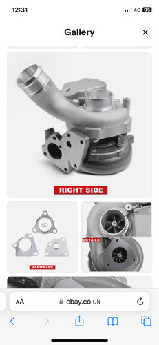Turbo charger for audi a6 - charger,