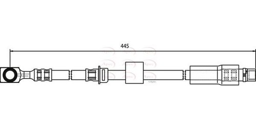Apec front brake - front,