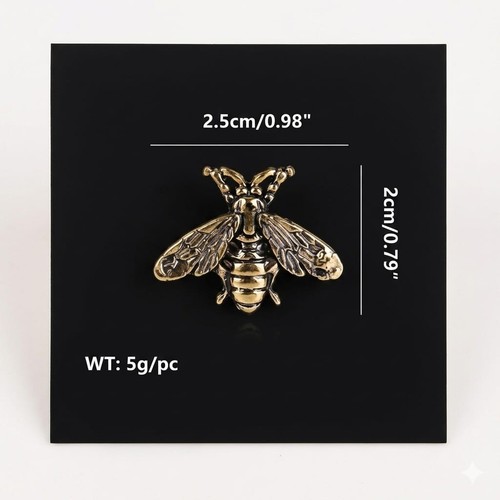 Enamel bumblebee brooches - enamel,